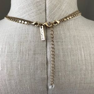 White House Black Market Jewelry - WHBM Gold Larat Double Chain Necklace White House Black Market Jewelry - WHBM Gold Larat Double Chain Necklace